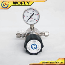 Instrumentos de medição de pressão ss 1 / 4NPT regulador de pressão de gás propano